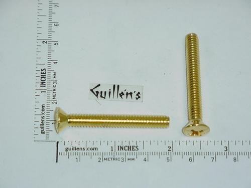 Jacuzzi 4189828;; Screw ohpm 1/4 20 x 2"" long; in Gold; Discontinued Product