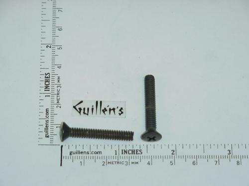 Jacuzzi 4190847;; Screw ohpm # 10 24 x 1 1/4"""" long; in Antique Brass; Discontinued Product