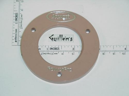 Jacuzzi 4558949; AMH Jet; Clamping ring with logo; in Rose; Discontinued Product