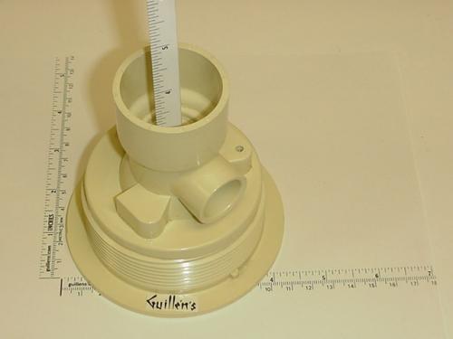 Jacuzzi 5513914; AMH Jet; Body with water level sensor hole; in Almond; Discontinued Product