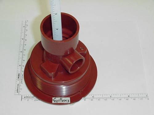 Jacuzzi 5513922; AMH Jet; Body with water level sensor hole; in Cinnabar; Discontinued Product