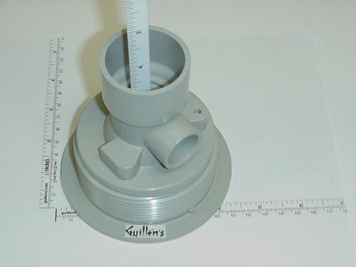 Jacuzzi 5513945; AMH Jet; Body with water level sensor hole; in Silver; Discontinued Product