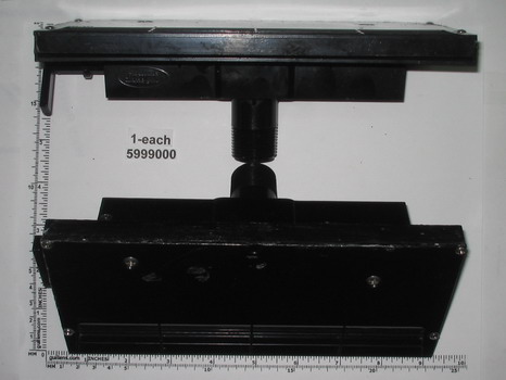Jacuzzi 5999000; Water Rainbow; Black spout cover with diverter less trim 3 adhesives; Unfinish   9236000; A165000