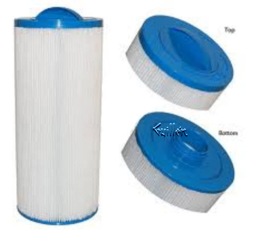 Jacuzzi 6000-383A; ; cartridge filter & twist cap   6540-476; 6541-383; 6000-383; 6000-383AJ  ; in Blue
