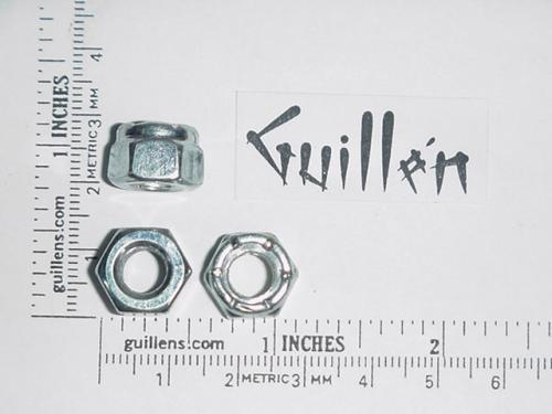 Jacuzzi 6371832;; Nut elastic lock 5/16; Unfinish; Discontinued Product