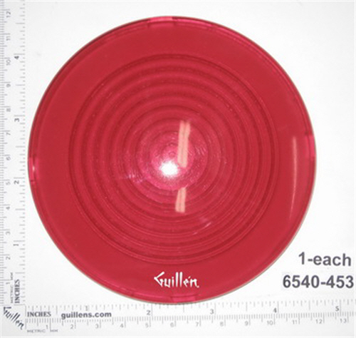 Jacuzzi 6540-453; ; light lens serviceable light; in Red