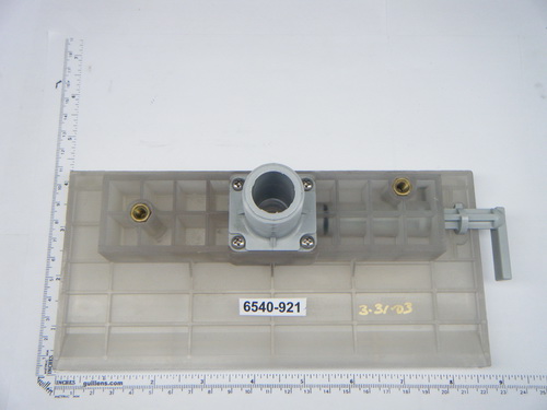 Jacuzzi 6540-921; ; water fall fill spout plastic; in Clear