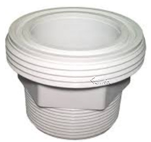 Jacuzzi 6560-006; fitting tailpiece 2" inch mipt; in Unfinish
