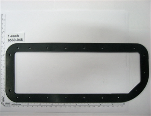 Jacuzzi 6560-046; plastic heater element gasket high flow heater; in Unfinish