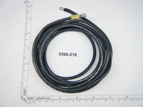 Jacuzzi 6560-216; heater wire assembly 600/800 power; in Black