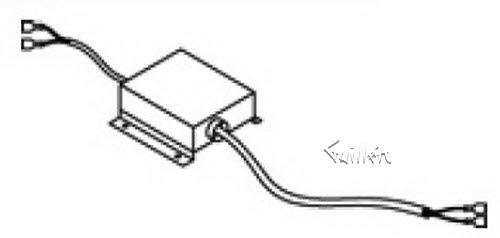 Jacuzzi 6600-005; ; stereo power supply 240 vac-15 vdc 4 amp; in Unfinish