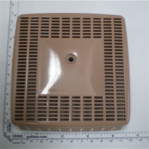 Jacuzzi 6651949;; Plastic suction cover middle screw mount includes gasket; in Rose