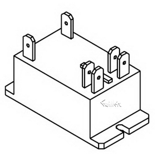 Jacuzzi 6660-104; ; relay pump 2 ; in Unfinish