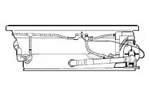 Jacuzzi 6830000; Magna (R); 1995 Builder Series Whirlpool (RH) right hand 4 HTC / 2 BMH jets .75 hp / 1.5 hp pump motor 10.0 amp 115 volt 15 amp technical part breakdown owner manuals Specifications Catalog   7040000C