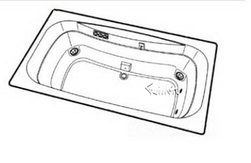 Jacuzzi 6880000; Signa (R); 1995 Builder Series Whirlpool (RH) right hand 4 HTC / 2 BMH jets .75 hp / 1.5 hp pump motor 10.0 amp 115 volt 15 amp technical part breakdown owner manuals Specifications Catalog   7012000
