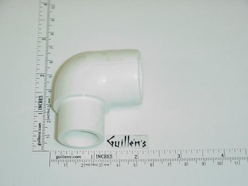 Jacuzzi 7298000;; 3/4" spigot x 3/4" s pvc 90 degree street elbow ; Unfinish