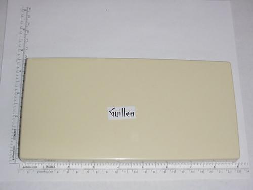 Jacuzzi 7537944; Water Rainbow; Spout plastic cover trim less 3 adhesives; in Vanilla; Discontinued Product