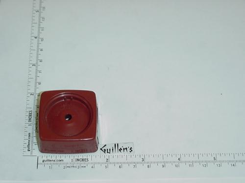 Jacuzzi 7952922; Water Rainbow; Faucet square plastic handle; in Cinnabar; Discontinued Product