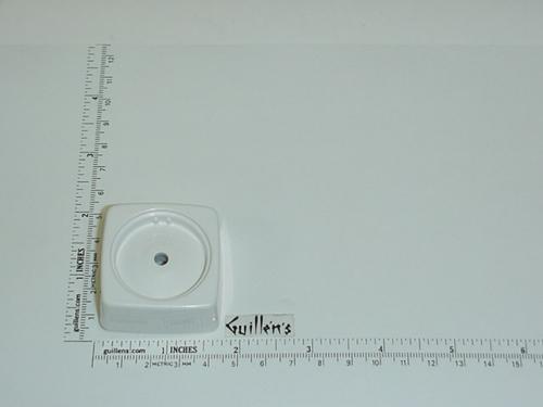 Jacuzzi 7952940; Water Rainbow; Faucet square plastic handle; in White ; Discontinued Product - Use Jacuzzi 79529