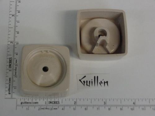 Jacuzzi 7952962; Water Rainbow; Faucet square plastic handle; in Dusty Orchid; Discontinued Product - Use 79529