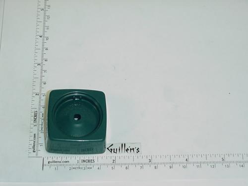 Jacuzzi 7952963; Water Rainbow; Faucet square plastic handle; in Teal; Discontinued Product - Use 79529