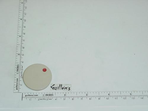 Jacuzzi 7955962; Water Rainbow; Insert cap hot (red dot) for square plastic handle; in Dusty Orchid; Discontinued Product