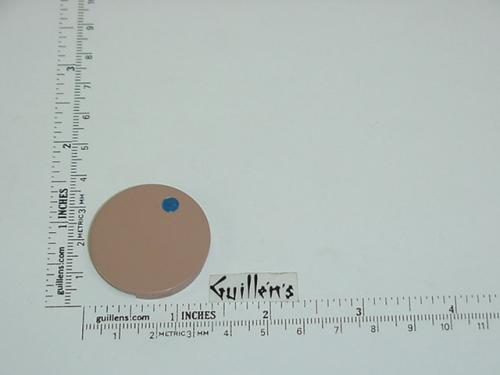 Jacuzzi 7956949; Water Rainbow; Insert cap cold (blue dot) for square plastic handle; in Rose