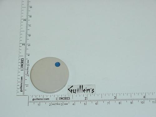 Jacuzzi 7956962; Water Rainbow; Insert cap cold (blue dot) for square plastic handle; in Dusty Orchid; Discontinued Product