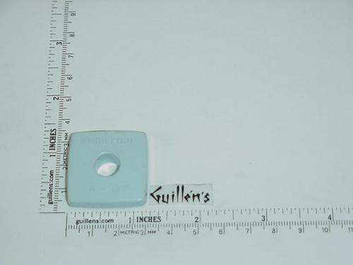 Jacuzzi 8140924;; Air on / off actuator square plastic cap cover; in Blue; Discontinued Product