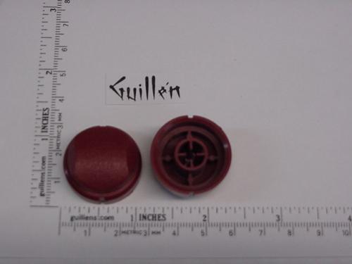 Jacuzzi 8246922;; On off air actuator button; in Cinnabar; Discontinued Product