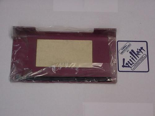 Jacuzzi 8249952; Maurea; Front cover assembly for control panel; in Raspberry; Discontinued Product