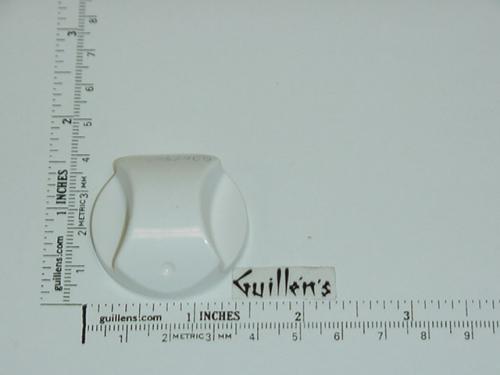 Jacuzzi 8267940;; Air volume round control knob assembly; in White