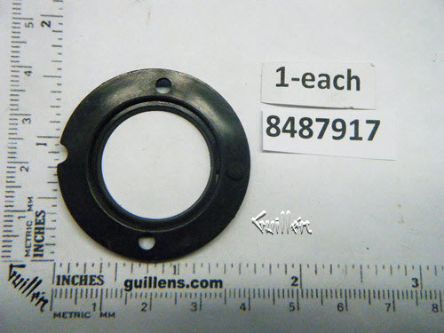 Jacuzzi 8487917; BMH Jet; Internal o ring seat flange; in Black; Discontinued Product - Use Jacuzzi 84899