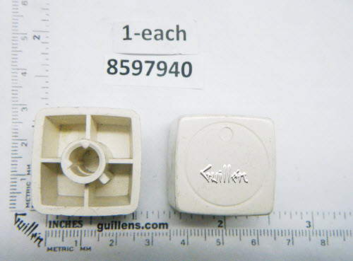 Jacuzzi 8597940;; Knob air control wh; in White; Discontinued Product - Use Jacuzzi 8611