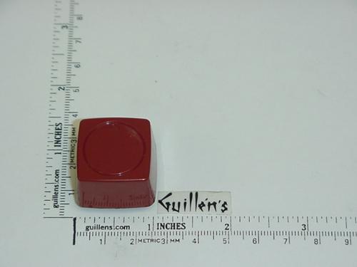 Jacuzzi 8611922;; Air volume control square knob assembly; in Cinnabar; Discontinued Product - Use Jacuzzi 86119