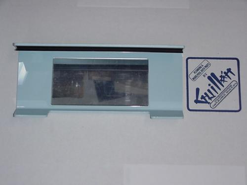 Jacuzzi 8729924; Allusian; Control panel cover assembly; in Blue; Discontinued Product