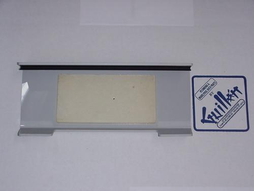 Jacuzzi 8729945; Allusian; Control panel cover assembly; in Silver; Discontinued Product