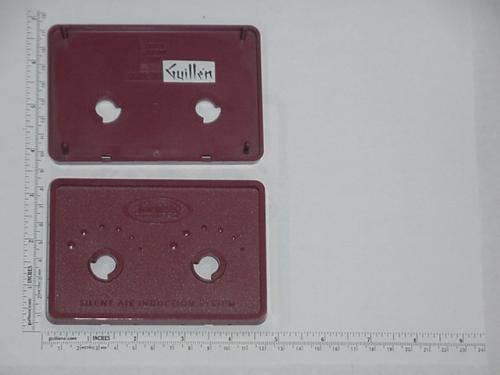 Jacuzzi 9108952;; Air volume control panel 4 5/8"" x 3 1/8"" 2nd generation; in Raspberry; Discontinued Product