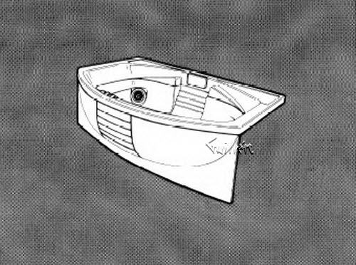 Jacuzzi 9170000; Ciprea (R); 1992 Designer Series Whirlpool 4 HTA jets .75 hp / 2.0 hp pump motor 10.0 amp 115 volt 15 amp technical part breakdown owner manuals Specifications Catalog   9412000B; U328; BK04; FB10