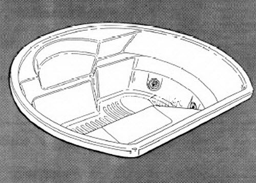 Jacuzzi 9315000; Maurea (R); 1992 Designerr Series Whirlpool 4 HTA jets .75 hp / 2.0 hp pump motor 10.0 amp 115 volt 15 amp technical part breakdown owner manuals Specifications Catalog   9398000B