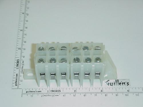 Jacuzzi 9569000;; 6 circuit connector terminal block; Unfinish; Discontinued Product