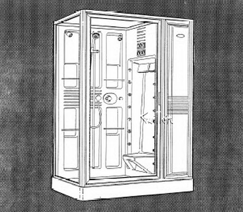 Jacuzzi 9600000; J-Dream (R); 1992 J-Dream (R) Series corner 2 wall white trim technical part breakdown owner manuals Specifications Catalog   A721000