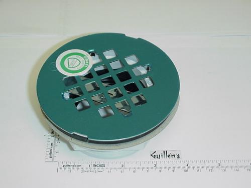 Jacuzzi 9959000;; Shower drain no caulk; in Stainless Steel   EM79827