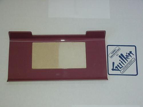 Jacuzzi 9980952; Aura; Front cover assembly for control panel; in Raspberry; Discontinued Product