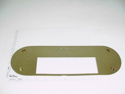 Jacuzzi A342829; Ultra; Faucet spout plate; in Bright Brass; Discontinued Product