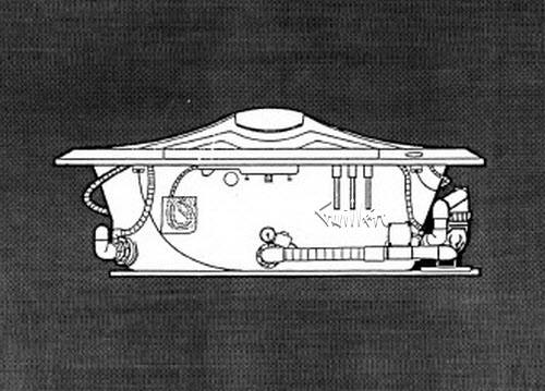 Jacuzzi A400000; Fontana (R); 1992 Designer Series Whirlpool fiberglass 4 HTA / 2 BMH jets 1.5 hp / 3.0 hp pump motor 16.0 115 volt 20 amp technical part breakdown owner manuals Specifications Catalog   A719000A; G932000; G932