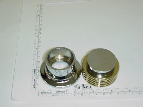 Jacuzzi A844860; ; X524860 handle kit ring; in Brass Chrome; Discontinued Product