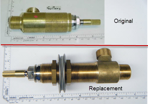 Jacuzzi A847000;; Faucet valve seacrest; Unfinish