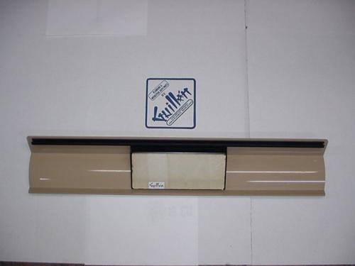 Jacuzzi A880904; Fontana; Front cover assembly for control panel; in Tan; Discontinued Product