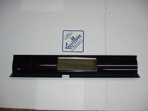 Jacuzzi A880917; Fontana; Front cover assembly for control panel; in Black; Discontinued Product